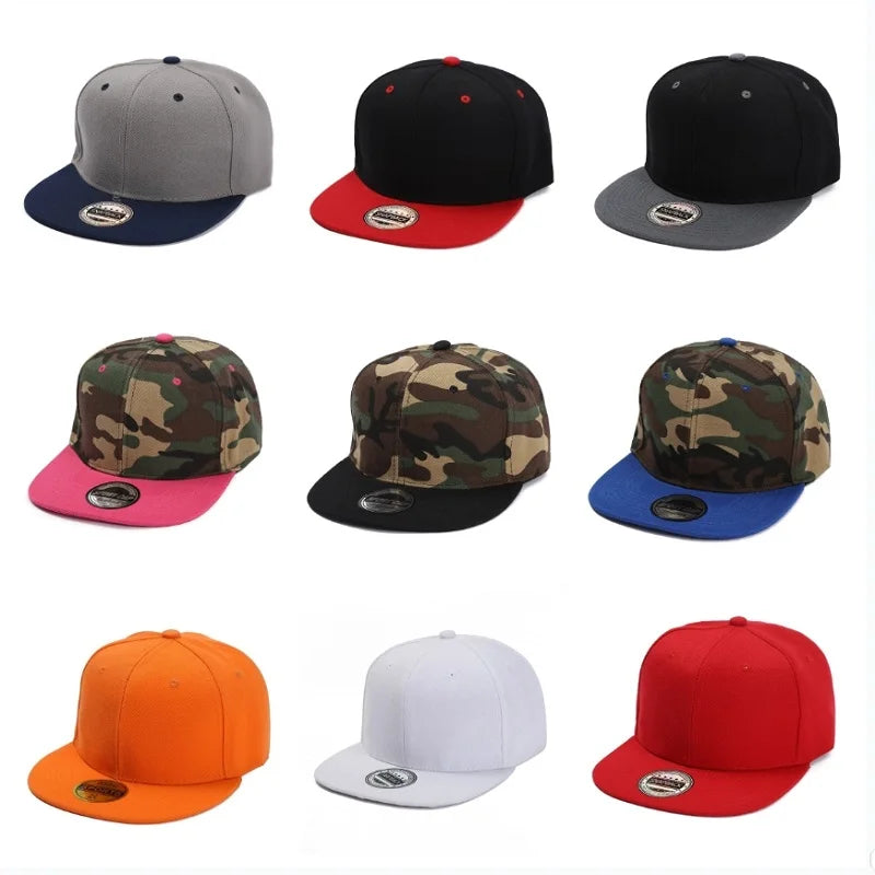 Flat Edge Baseball Cap Korean Version Two-color Splicing Hip-hop Hat Men's and Women's Tide Street Cool Hip-hop Hat