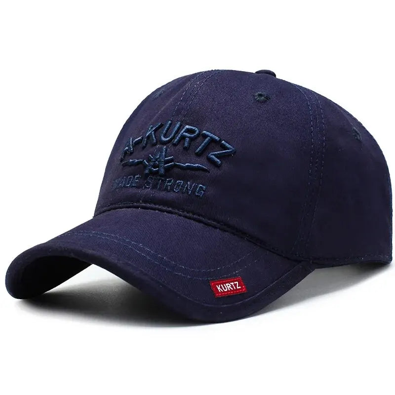 Unisex Korean Style Baseball Cap Embroidered Casual Outdoor Sun Hat