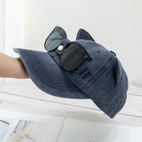 navy with glasses