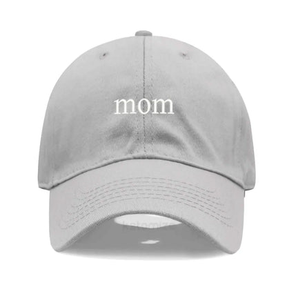 New dad mom Embroidery Soft Cotton Baseball Cap Fashion Women Men Hat Sport Visors Snapback Cap Sun Hat Breathable Outdoor Caps