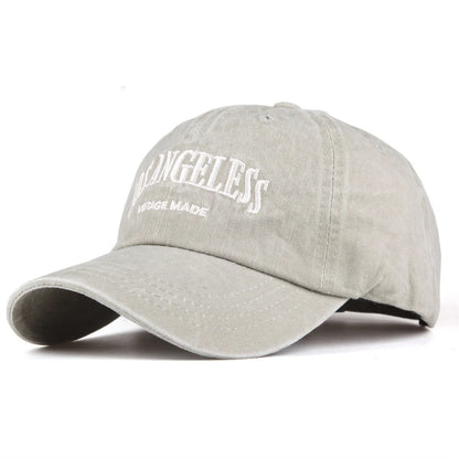 Cotton Baseball Cap for Men and Women Fashion Embroidery Hat Cotton Soft Top Caps Casual Retro Snapback Hats Unisex