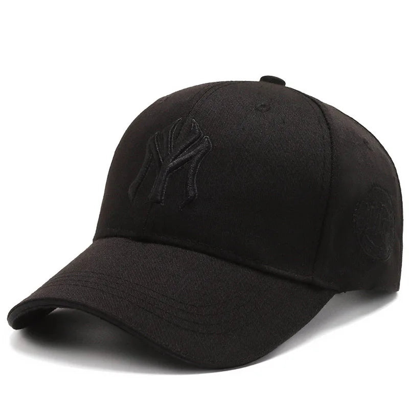 Fashion Letters MY Embroidery Baseball Cap For Women Men Cotton Unisex-Teens Snapback Flat Bill Hip Hop Tide Hats Visors Sun Hat