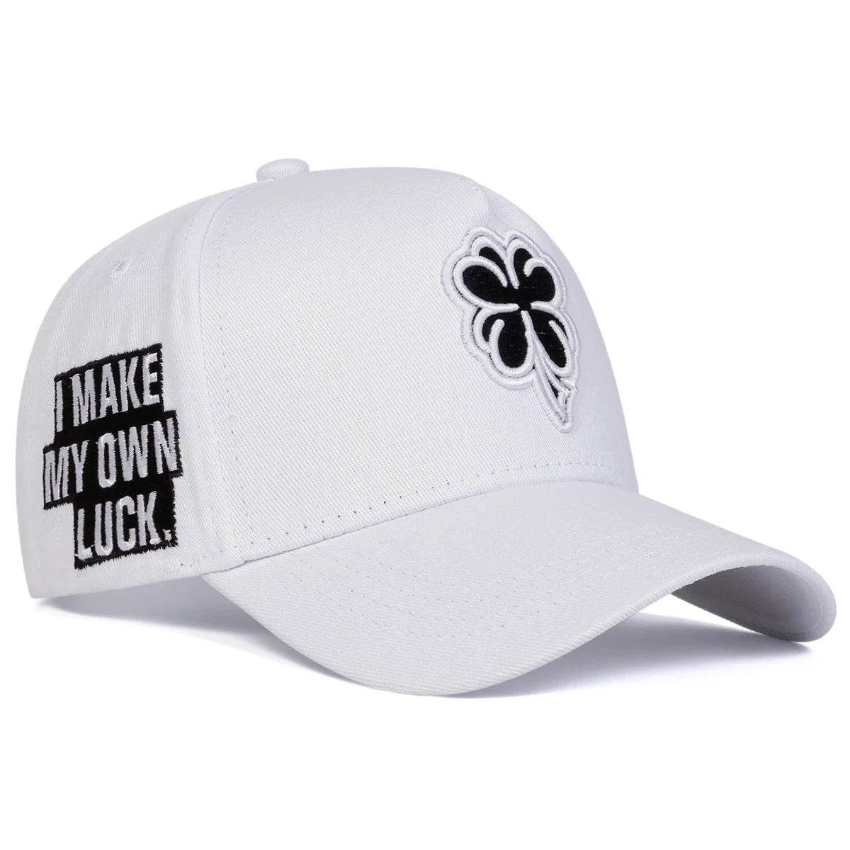 Unisex Clover Embroidery Baseball Net Caps Spring and Summer Outdoor Adjustable Casual Hats Sunscreen Hat