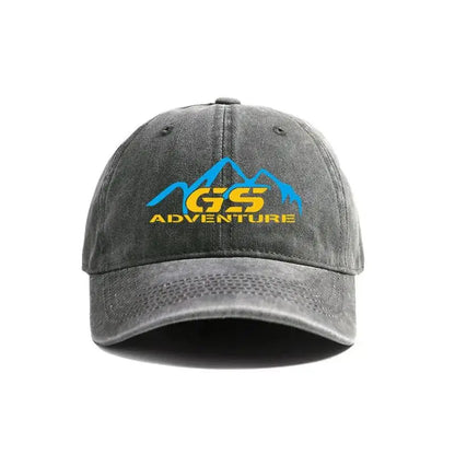 GS Adventure Baseball Caps Distressed Hats Cap Men Women Retro Outdoor Summer Adjustable Hats Leisure outdoor sun protection
