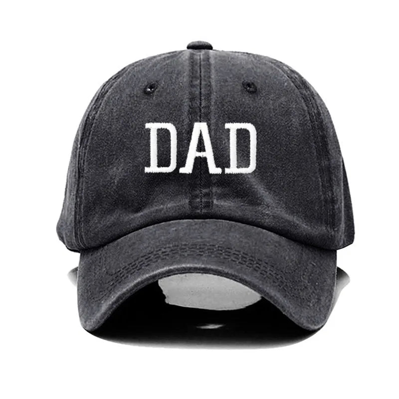 DAD MOM Embroidery Baseball Cap Fashion Women Men Hat Sport Visors Snapback Cap Sun Hat Breathable Outdoor Caps