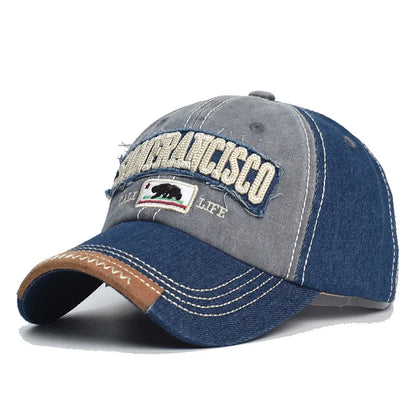 Embroidered Baseball Cap - Lightweight, Curved Brim, Casual, Outdoor Trucker Hat for Men& Women, Sports, and Outdoor Activities