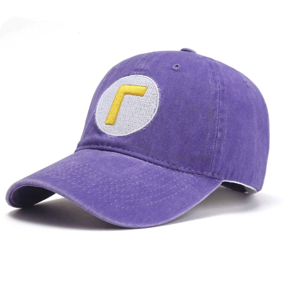 New Unisex Washed Cotton Cap Letter Embroidery Baseball Cap Men Women Adjustable Casual Outdoor Streetwear Sports Hat