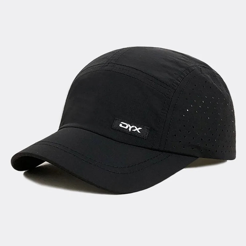 Quick-drying Unisex Retro Baseball Cap with Adjustable Short Brim, Ideal Choice for Gifts