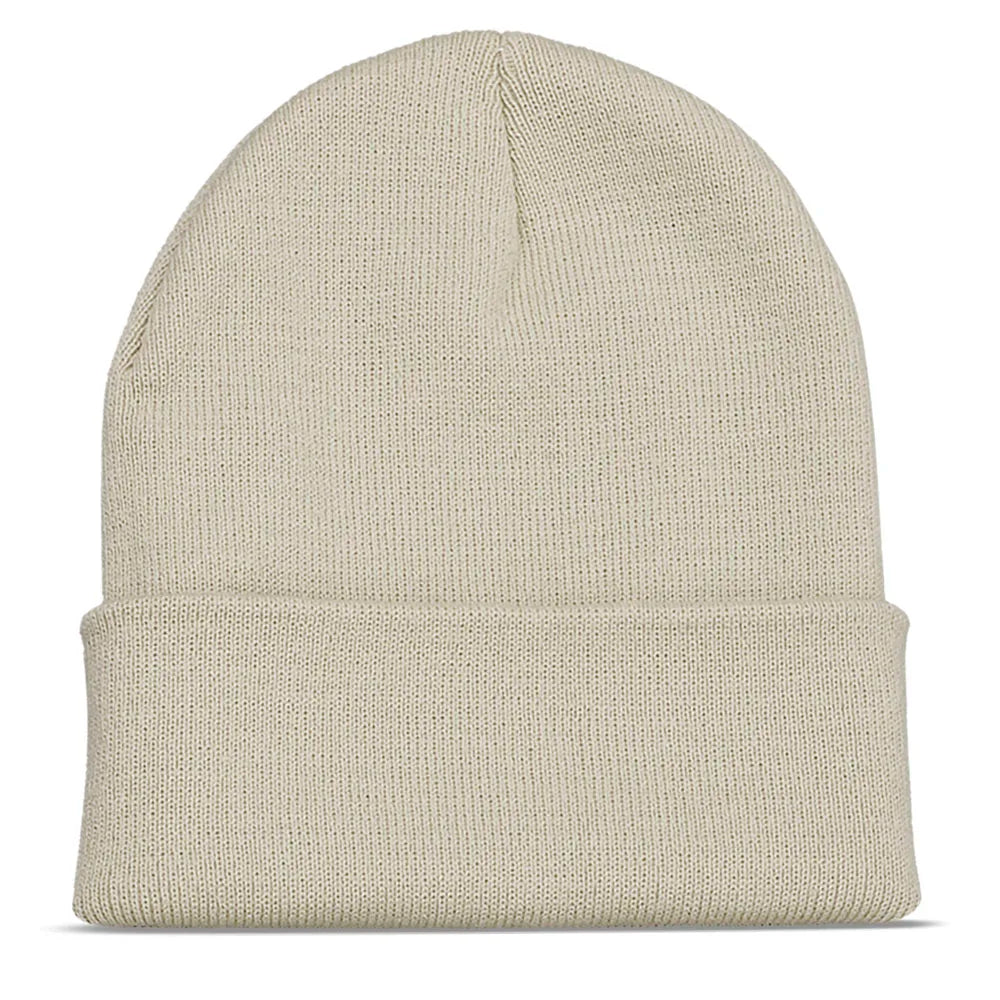 Personalized Custom Beanies Hats with Embroidery Text Logo for Men Women Warm Winter Knitted Cuff Beanie Cap Dropshipping