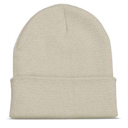 Personalized Custom Beanies Hats with Embroidery Text Logo for Men Women Warm Winter Knitted Cuff Beanie Cap Dropshipping