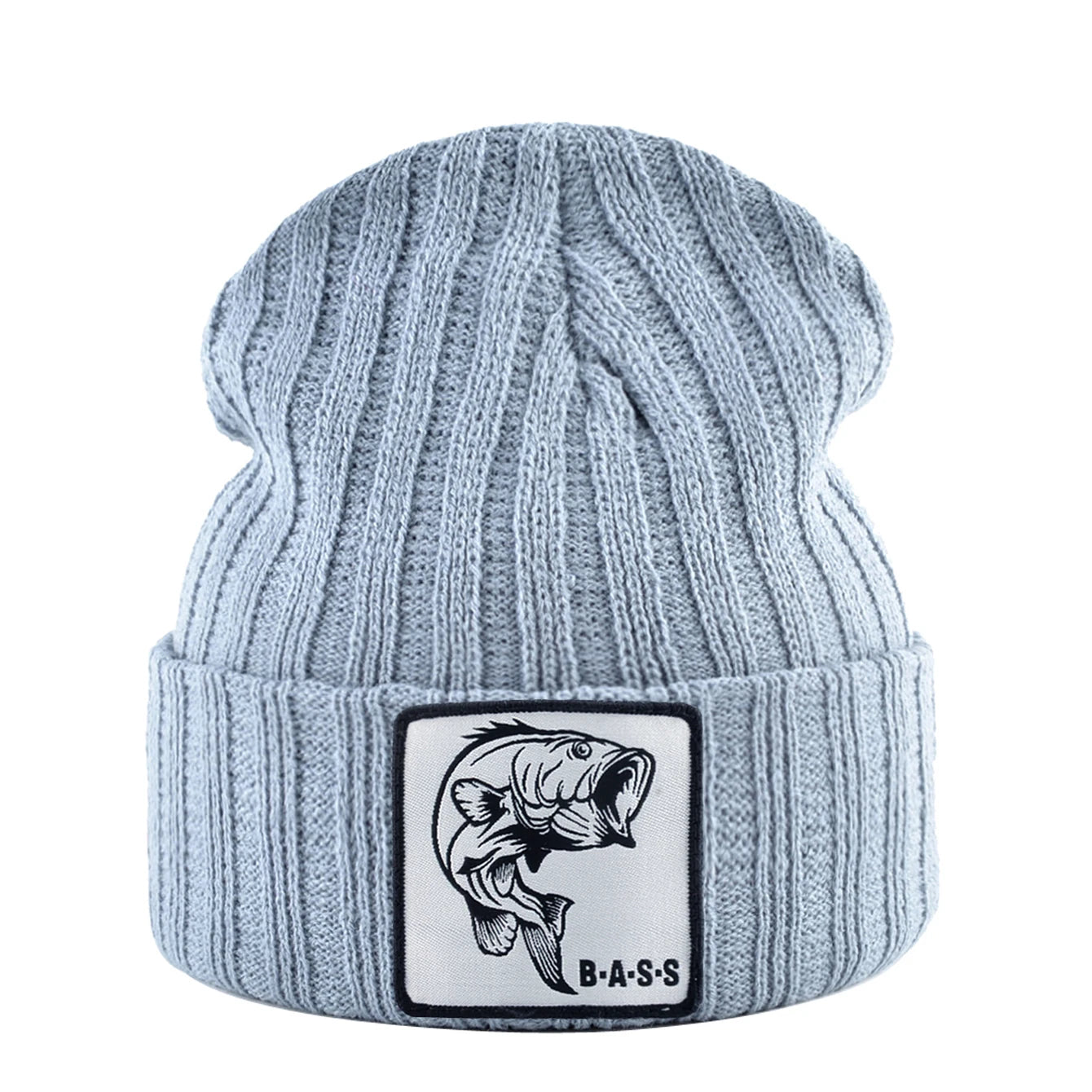 Knitted Skullies Beanie With Animals Patch Men Women Outdoor Casual Sport Hats Autumn Winter Solid Color Hip Hop Beanies