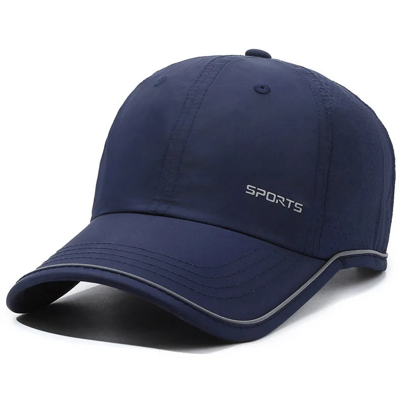 LuminousBreathable Quick-Dry Baseball Cap for Sun Protection during Outdoor Activities