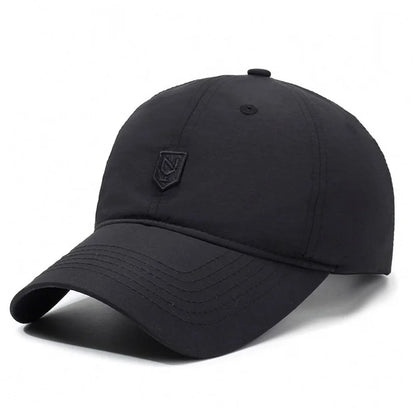Quick-Dry Baseball Cap - Adjustable, Moisture-Wicking Sun Hat for Outdoor Sports & All Seasons