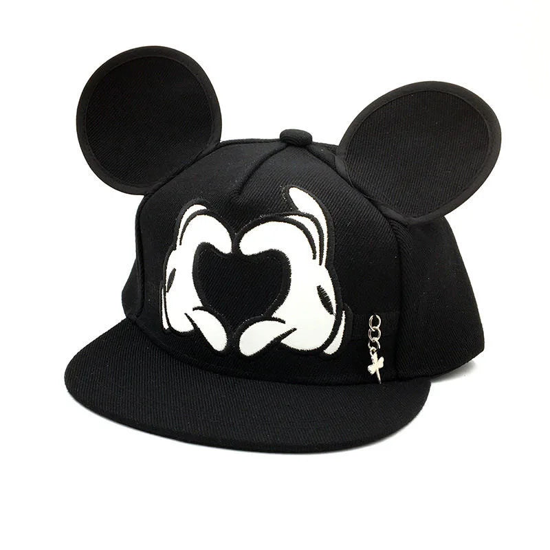 New Children's Mickey Mouse Cap Cartoon Lovely Baseball Cap For Kids Girls Boys Snapback Hat