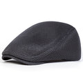 Men Mesh Breathability Newsboy Caps British Painters Hats Spring and Summer Flat Cap Hip Hop Berets