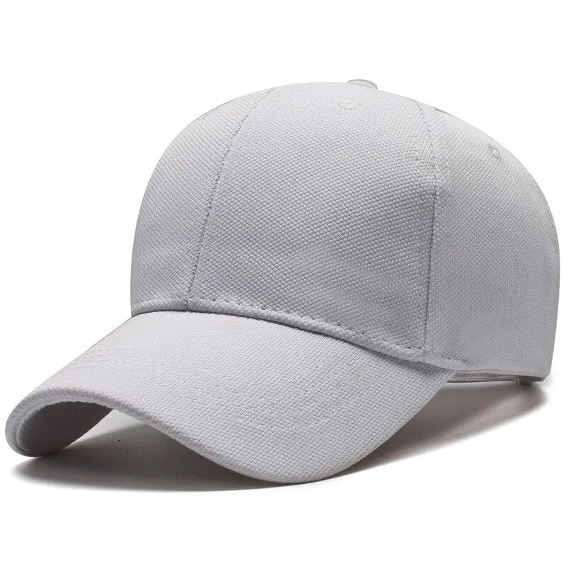 Pineapple Cloth Simple Baseball Cap Men's Casual Fashionable Sunshade Hat Women's Duckbill Cap Large Head Cover