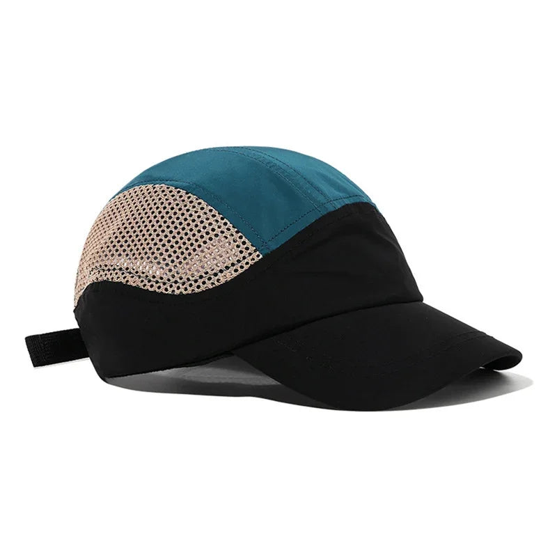 Unisex Japanese Quick-Dry Baseball Cap – Thin Mesh Short Brim Outdoor Running Golf Fishing Sports Hat (2024 Style)