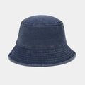 Kids Baby Washed Denim Cotton Bucket Hat For Boy Girls Custom Name Logo Fisherman Cap Panama Wide Brim Sun Hat Outdoor Team Caps