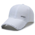 Quick Drying Solid Baseball Cap, Sunscreen Breathable Adjustable Cycling Hiking Fishing Sports Trucker Hat For Women & Men