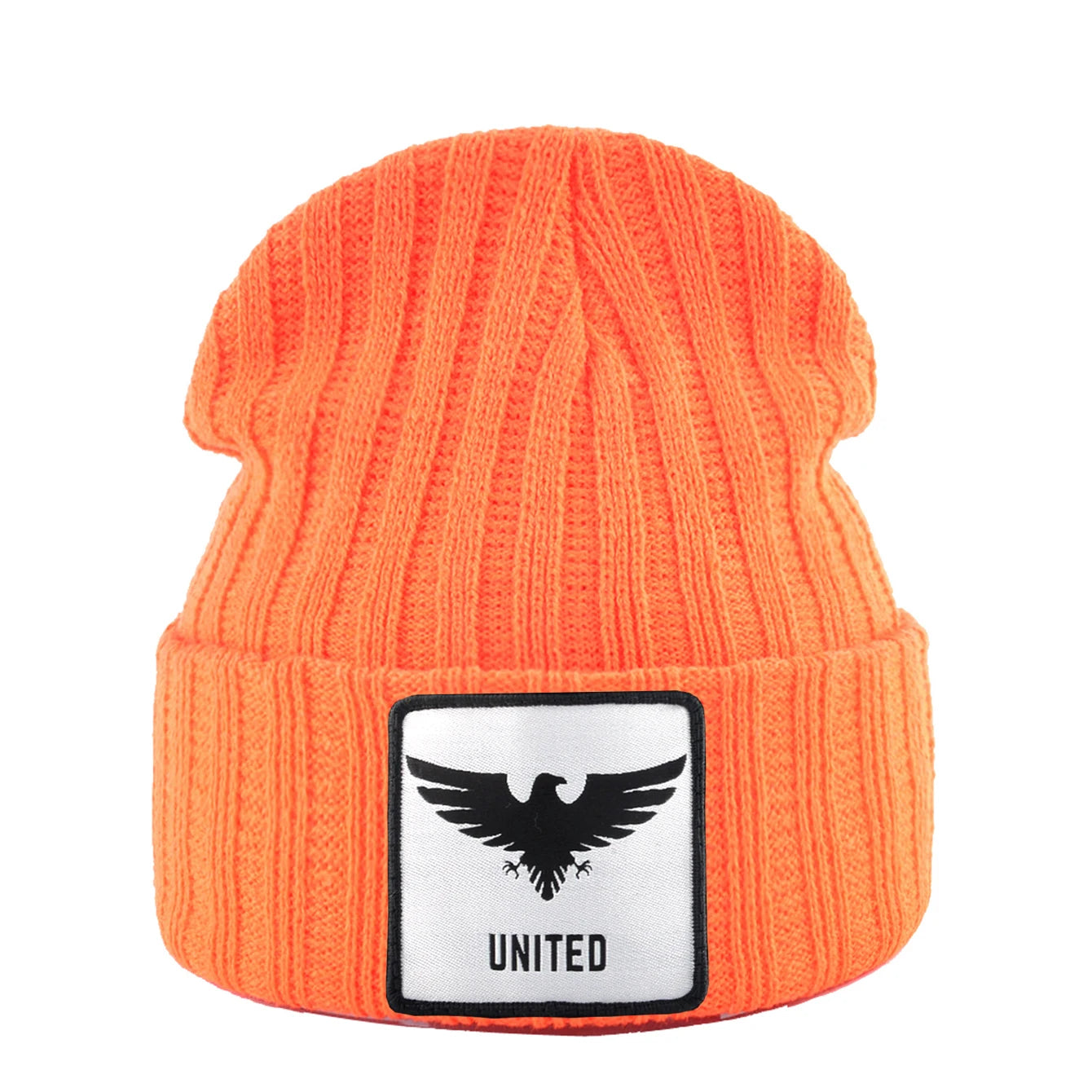 Knitted Skullies Beanie With Animals Patch Men Women Outdoor Casual Sport Hats Autumn Winter Solid Color Hip Hop Beanies