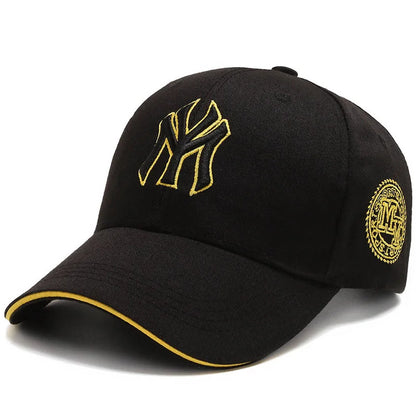 Unisex Korean Style Embroidered Letter Baseball Cap Casual Sunshade Outdoor Hat