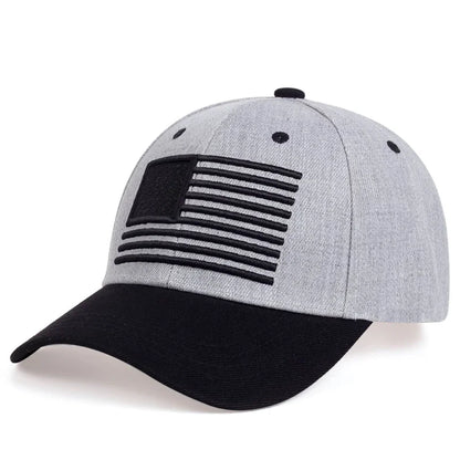 Fashion Cotton Baseball Cap Men Tactical Army Military Dad Hat American USA Flag Hip Hop Hat Sport Trucker Caps gorras