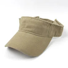 New Summer Visors Denim Baseball Cap Women Outdoor Empty Top Sport Sun Hat for Golf Hiking Tennis Running Male Sunscreen Cap