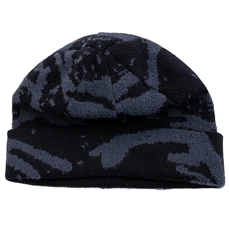 New Unisex Outdoor Skull Cap Fashion Geometric Printing Chic Winter Hats Sailor Style Hats For Men Women Autumn Ski Beanie Cap