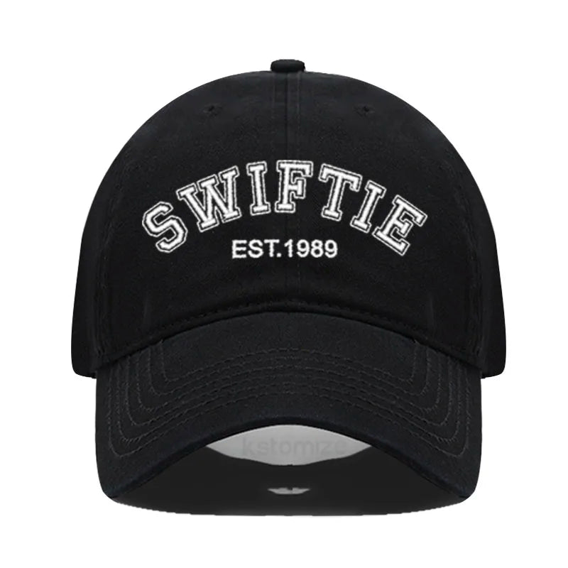 SWIFTIE 1989 Embroidery Baseball Cap for Men Women Unisex Washed Cotton Dad Hat Sun Hat Gift Fans Outdoor Sports Dropshipping