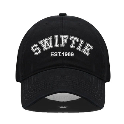 SWIFTIE 1989 Embroidery Baseball Cap for Men Women Unisex Washed Cotton Dad Hat Sun Hat Gift Fans Outdoor Sports Dropshipping