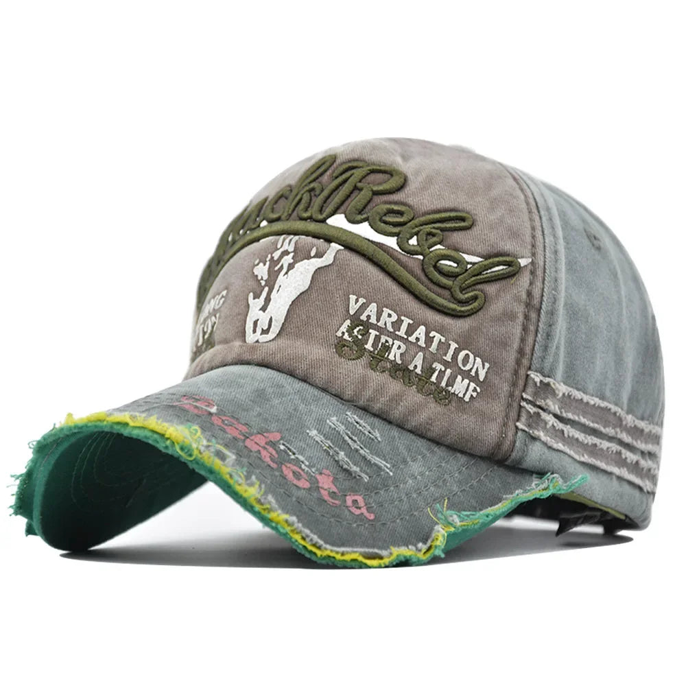 Washed Denim 1969 Embroidery Baseball Caps For Women Men High Quality Sports Hats Summer Hat Vintage Visors Snapback Hip Hop Cap