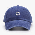 Embroidered Star Of David Men Baseball Cap Adjustable Quick Dry visors Versatile Fashion Snapback Caps Women trucker cap