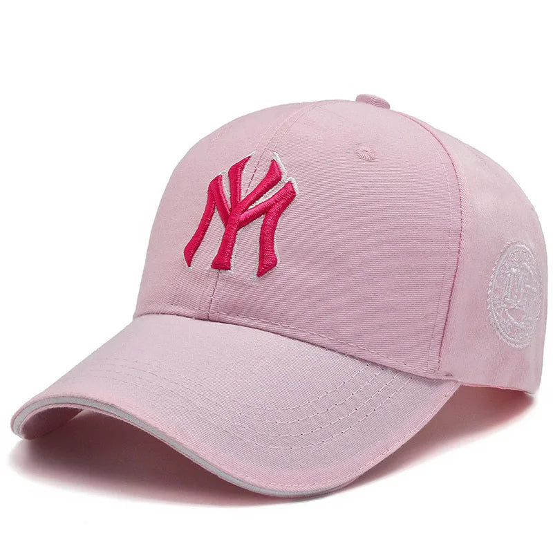Unisex Korean Style Embroidered Letter Baseball Cap Casual Sunshade Outdoor Hat