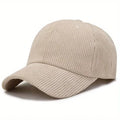 Corduroy Hat, Strapback Cap, SnapBack Hat, Baseball Hat, Solid Colour Summer Hat, Beach Unisex Hats For Men Women, Dad Hats, Vin