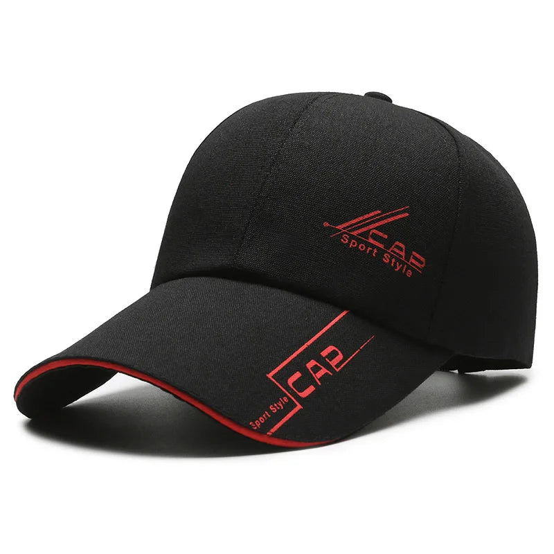 Unisex Long Brim Baseball Cap Summer Outdoor Fishing Sun Protection Hat