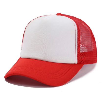 Summer Hollow Out Foam Baseball Hat For Women Men Bright Green Color Breathable NetSun Hat Trucker Hip Hop Cap Baseball Cap Hat