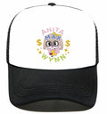 Trendy Anita Max Wynn Foam Trucker Hat Cute Mesh Snapback Caps Boy Girl Sun Beach Baseball Cap Female Summer Breathable Visor