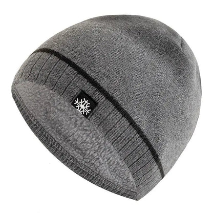 Hot Sale Winter Hats Outdoor Men Warm Ski Beanie Cap Casual Snow Label Decor Winter Luxury Knitted Hats