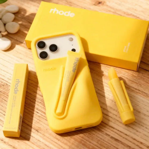 Phone Lipstick Case with Box & Lips – Rhode Silicone Cover