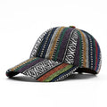 Spring Summer Boho Baseball Cap For Men Women Adjustable Tribal Print Sun Hat Street Sport Hiphop Outdoor Trucker Snapback Visor