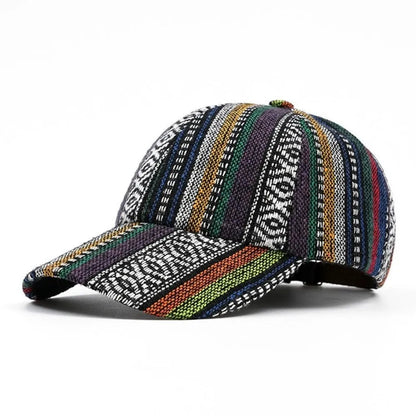 Spring Summer Boho Baseball Cap For Men Women Adjustable Tribal Print Sun Hat Street Sport Hiphop Outdoor Trucker Snapback Visor