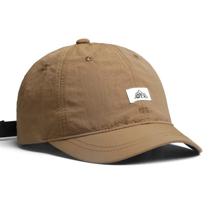Unisex Retro Baseball Cap With Short Brim, Adjustable And Quick-drying Peaked Hat, Ideal Choice For Gifts