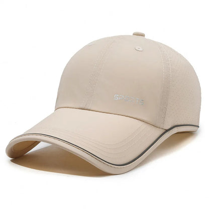 LuminousBreathable Quick-Dry Baseball Cap for Sun Protection during Outdoor Activities