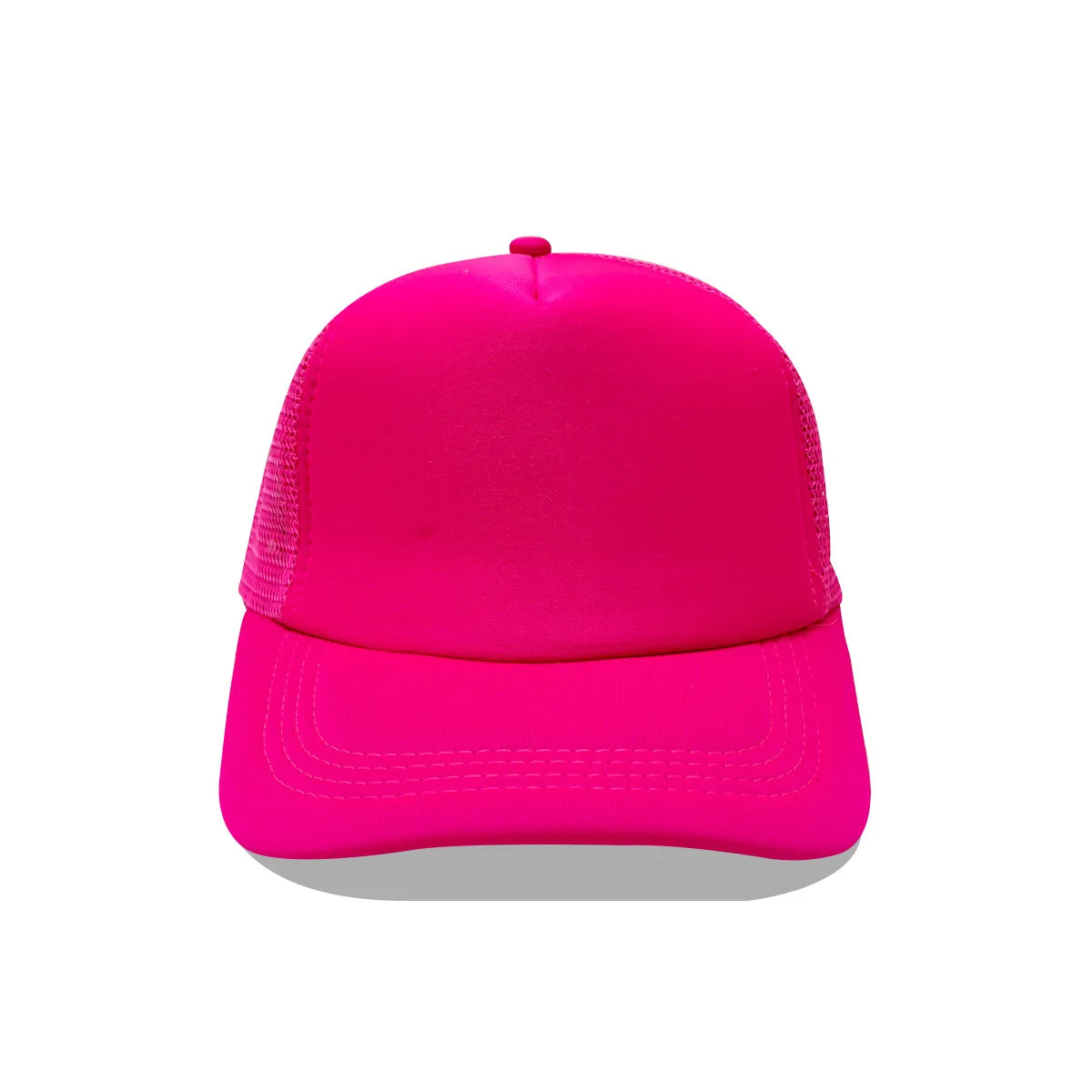 1 Piece Summer Trucker Hat Men Women Net Polyester Baseball Cap Blank Mesh Dad Hats Adjustable Sun Hat Visor