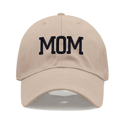 DAD MOM Embroidery Pure Cotton Men's Baseball Cap For Man  Womne's Fashion Sport Golf Caps Sun Hat Dropshipping