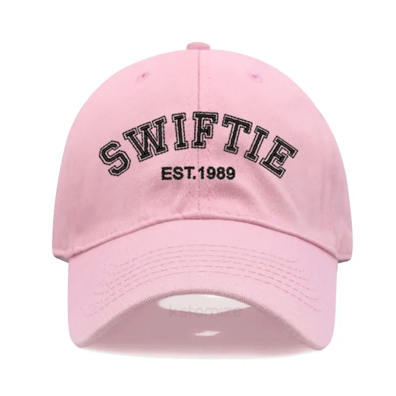 SWIFTIE 1989 Embroidery Baseball Cap for Men Women Unisex Washed Cotton Dad Hat Sun Hat Gift Fans Outdoor Sports Dropshipping