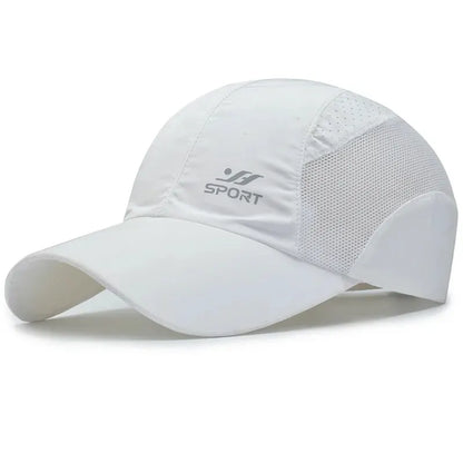Men’s Quick Dry Mesh Baseball Cap Breathable Outdoor Sports Sun Protection Hat