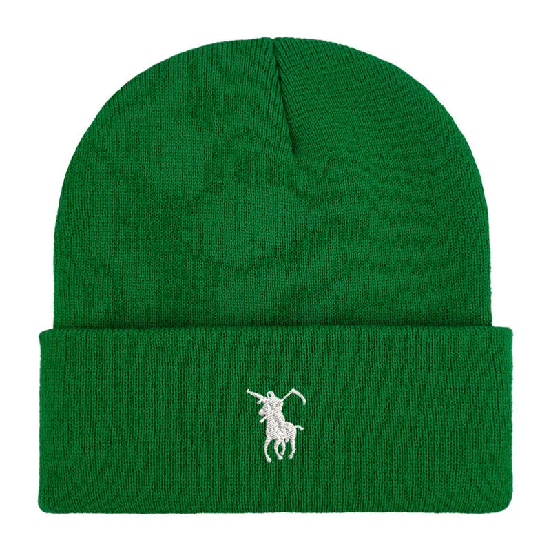 Fashion Embroidery Grim Reaper Japan Beanie Knitted caps Winter thick hats Men Women Unisex Girls boy knit Cap Warmer Bonnet hat