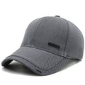 Men’s Casual Baseball Cap – Simple Outdoor Sports Sun Hat for Spring & Autumn