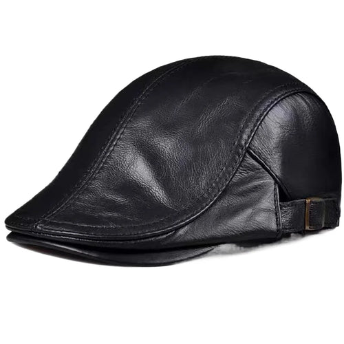 Thin PU Forward Hat High Quality Retro Cap Four Seasons Can Wear Visors